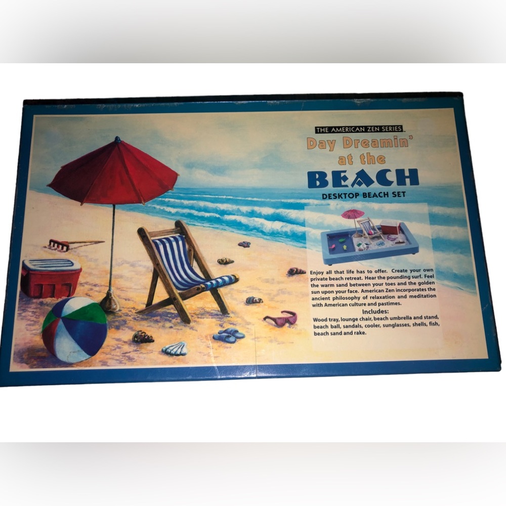 Day at the Beach Desktop Beach Set🏖